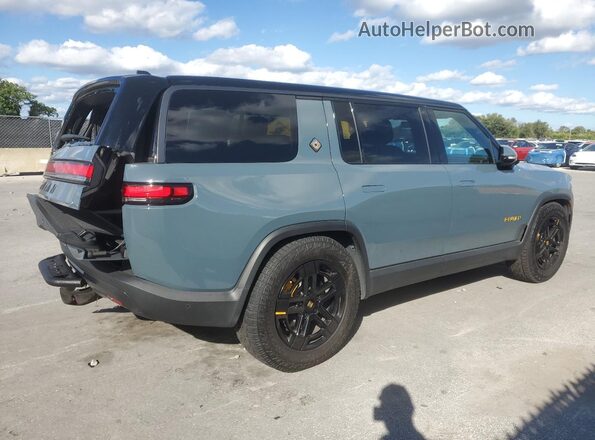 7PDSGCBP5SN059334 2025 RIVIAN R1S Серый Задняя правая четверть