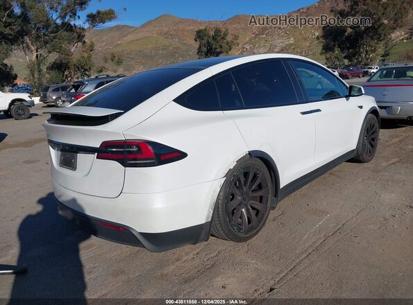 7SAXCBE50PF385113 2023 TESLA MODEL X Белый Задняя правая четверть