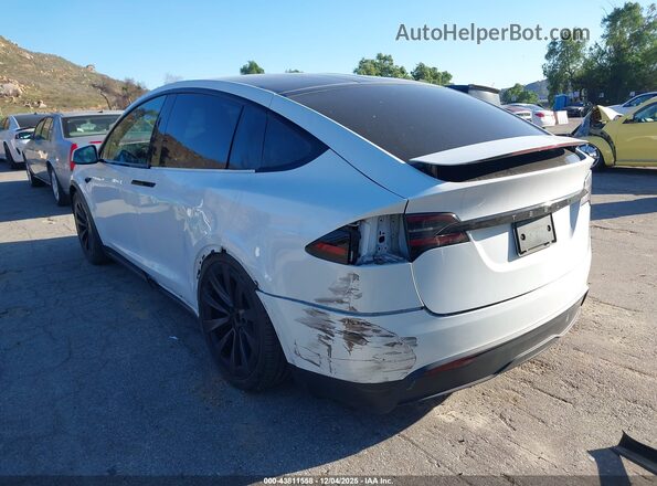 7SAXCBE50PF385113 2023 TESLA MODEL X Белый Задняя левая четверть