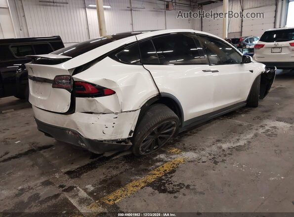 7SAXCBE56NF328525 2022 TESLA MODEL X White Trasero derecho