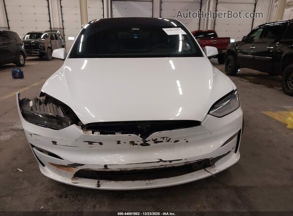 7SAXCBE56NF328525 2022 TESLA MODEL X White Vista del salpicadero