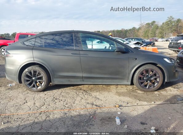 7SAXCBE57RF436576 2024 TESLA MODEL X Black Widok wnętrza 360 stopni