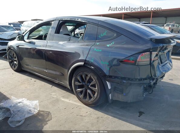 7SAXCBE5XSF462160 2025 TESLA MODEL X Черный Задняя левая четверть