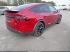 2025 Tesla Model X Plaid Красный vin: 7SAXCBE61SF470043