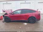 2024 Tesla Model X Plaid Tri Motor All-wheel Drive Red vin: 7SAXCBE66RF456066