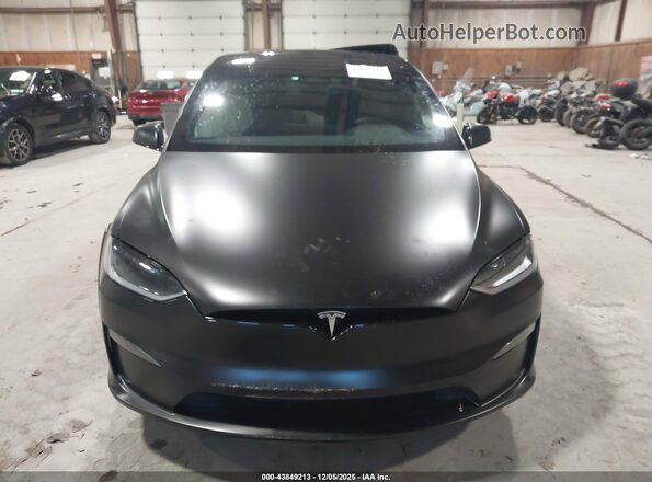 7SAXCBE6XRF460816 2024 TESLA MODEL X Черный Вид щитка приборов