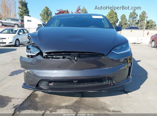 7SAXCDE52TF478611 2026 TESLA MODEL X Серый Вид задней части салона