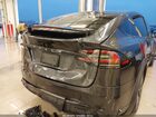 2024 Tesla Model X Long Range Черный vin: 7SAXCDE5XRF444151