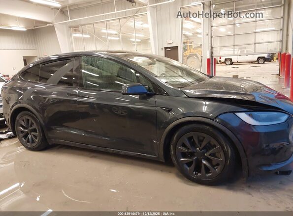 7SAXCDE5XRF444151 2024 TESLA MODEL X Черный Вид щитка приборов