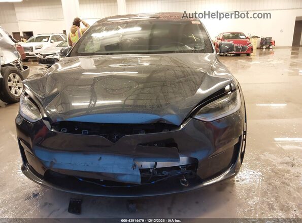 7SAXCDE5XRF444151 2024 TESLA MODEL X Черный Вид панели приборов