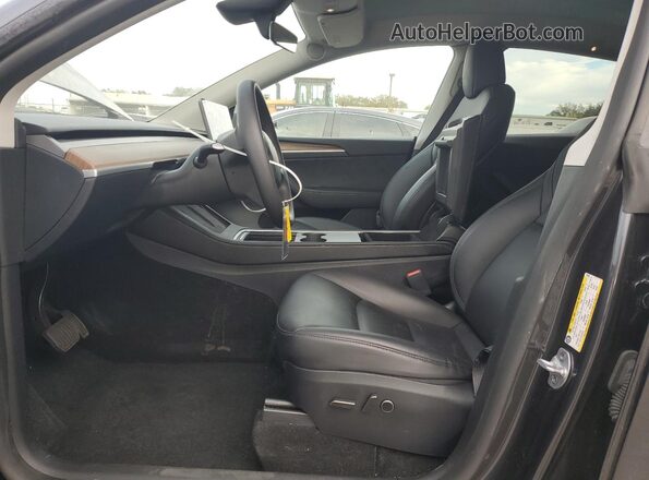 7SAYGAEE0RF091023 2024 TESLA MODEL Gray Vista interior delantera