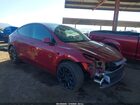2024 Tesla Model Y Long Range Dual Motor All-wheel Drive Red vin: 7SAYGAEE4RF092109