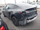 2025 Tesla Model Y Long Range Dual Motor All-wheel Drive Gray vin: 7SAYGAEE5SF216913