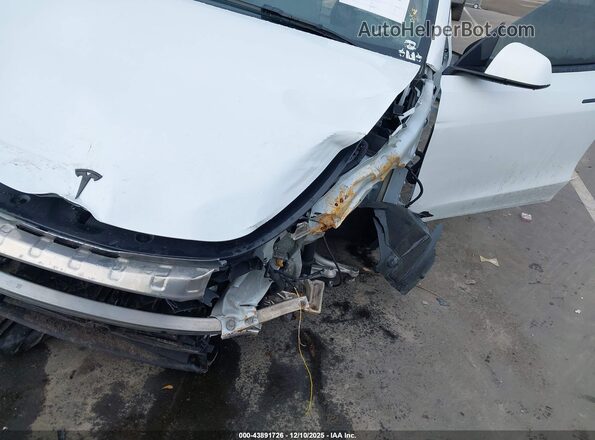 7SAYGDED3SA357601 2025 TESLA MODEL Y White Դիմացի տեսք