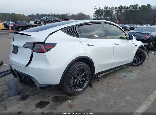 7SAYGDED3SA357601 2025 TESLA MODEL Y White Հետևի աջ