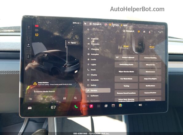 7SAYGDED5TA462609 2026 TESLA MODEL Y Серый 