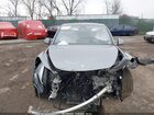 2025 Tesla Model Y Long Range Dual Motor All-wheel Drive Gray vin: 7SAYGDEE0SA338433