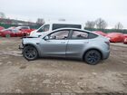 2025 Tesla Model Y Long Range Dual Motor All-wheel Drive Gray vin: 7SAYGDEE0SA338433