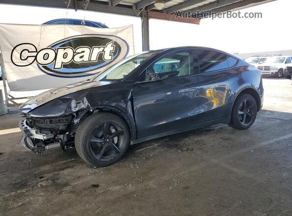 7SAYGDEE0TF344608 2026 TESLA MODEL Gray წინა მარცხენა ხედი სამი მეოთხედიდან