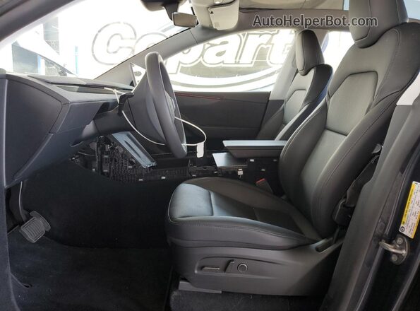 7SAYGDEE0TF344608 2026 TESLA MODEL Gray წინა სალონის ხედი