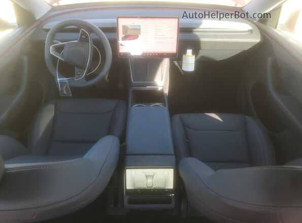 7SAYGDEE0TF349971 2026 TESLA MODEL Red Вид панелі приладів