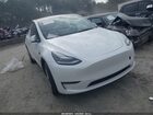 2023 Tesla Model Y Awd/long Range Dual Motor All-wheel Drive White vin: 7SAYGDEE1PA117401