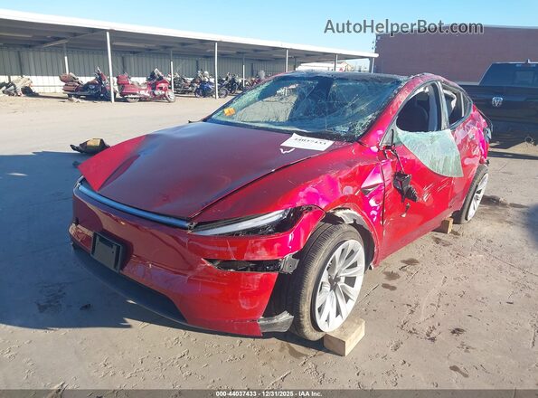 7SAYGDEE5TA380985 2026 TESLA MODEL Y Red Front left