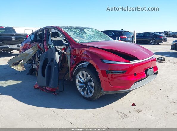 7SAYGDEE5TA380985 2026 TESLA MODEL Y Red Front right