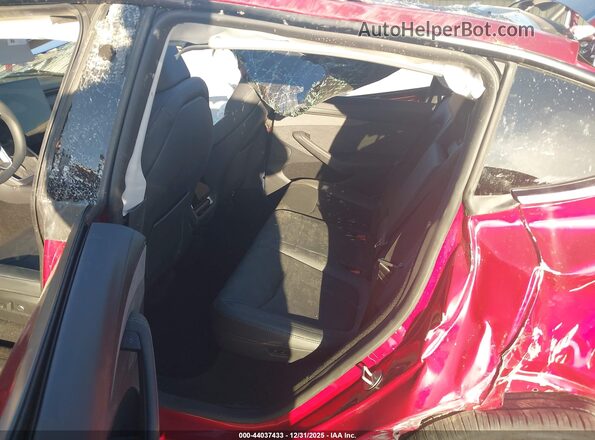 7SAYGDEE5TA380985 2026 TESLA MODEL Y Red VIN sticker view