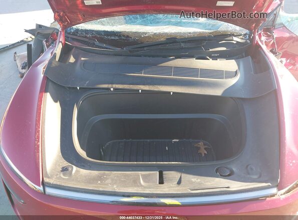 7SAYGDEE5TA380985 2026 TESLA MODEL Y Red Rear view