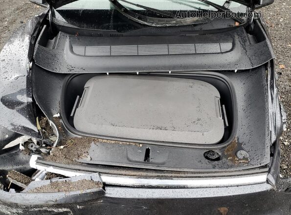 7SAYGDEE6TF408652 2026 TESLA MODEL Gray Вид задньої частини салону
