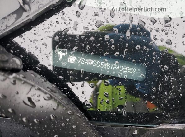 7SAYGDEE6TF408652 2026 TESLA MODEL Gray Вид підкапотного простору