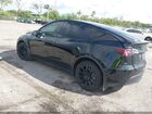 2022 Tesla Model Y Long Range Dual Motor All-wheel Drive Black vin: 7SAYGDEE7NF319241