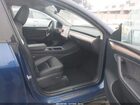 2025 Tesla Model Y Long Range Dual Motor All-wheel Drive Blue vin: 7SAYGDEE8SF238602