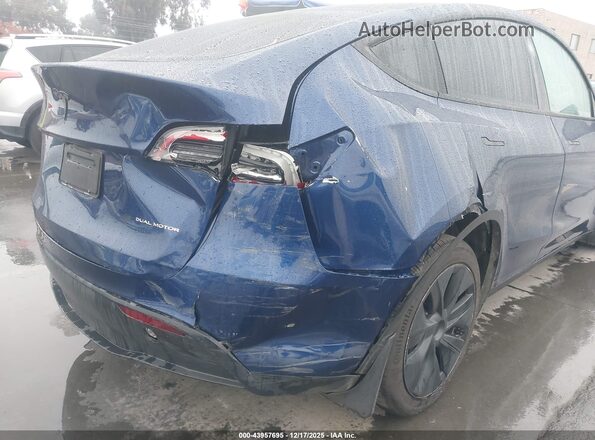 7SAYGDEE8SF238602 2025 TESLA MODEL Y Blue Դիմացի տեսք