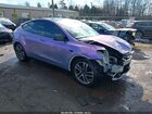 2023 Tesla Model Y Performance Dual Motor All-wheel Drive Purple vin: 7SAYGDEF1PF948232