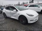 2022 Tesla Model Y Performance Dual Motor All-wheel Drive White vin: 7SAYGDEF3NF495518