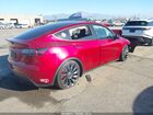 2024 Tesla Model Y Performance Dual Motor All-wheel Drive Red vin: 7SAYGDEF4RF162153