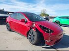 2022 Tesla Model Y Performance Dual Motor All-wheel Drive Красный vin: 7SAYGDEF6NF466420