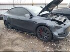 2023 Tesla Model Y Performance Dual Motor All-wheel Drive Серый vin: 7SAYGDEF6PF766073