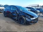 2024 Tesla Model Y Performance Dual Motor All-wheel Drive Gray vin: 7SAYGDEF8RF022204