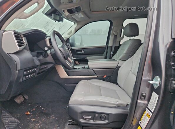 7SVAAABA0PX010449 2023 TOYOTA SEQUOIA Charcoal Vista interior delantera