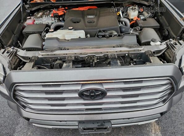 7SVAAABA0PX010449 2023 TOYOTA SEQUOIA Charcoal Vista del compartimento del motor