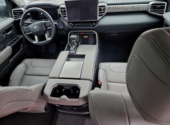 7SVAAABA0PX010449 2023 TOYOTA SEQUOIA Charcoal Vista del salpicadero