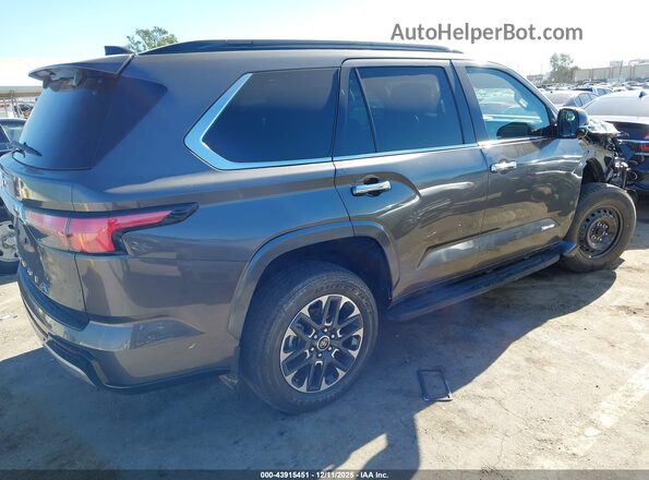 7SVAAABA1PX003221 2023 TOYOTA SEQUOIA Pewter Задняя правая четверть