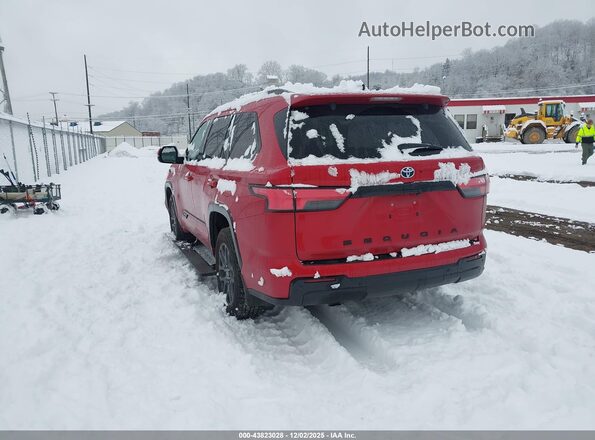 7SVAAABA1PX005907 2023 TOYOTA SEQUOIA Красный Задняя левая четверть
