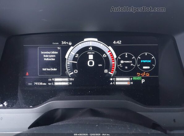 7SVAAABA1PX005907 2023 TOYOTA SEQUOIA Красный Вид задних сидений
