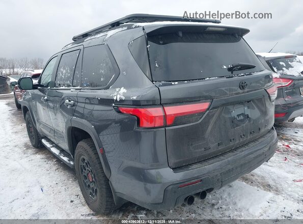7SVAAABA1TX075093 2026 TOYOTA SEQUOIA Серый Задняя левая четверть