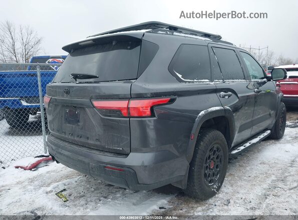 7SVAAABA1TX075093 2026 TOYOTA SEQUOIA Серый Задняя правая четверть