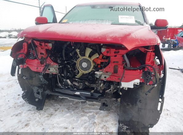 7SVAAABA2SX050492 2025 TOYOTA SEQUOIA Red Widok z przodu
